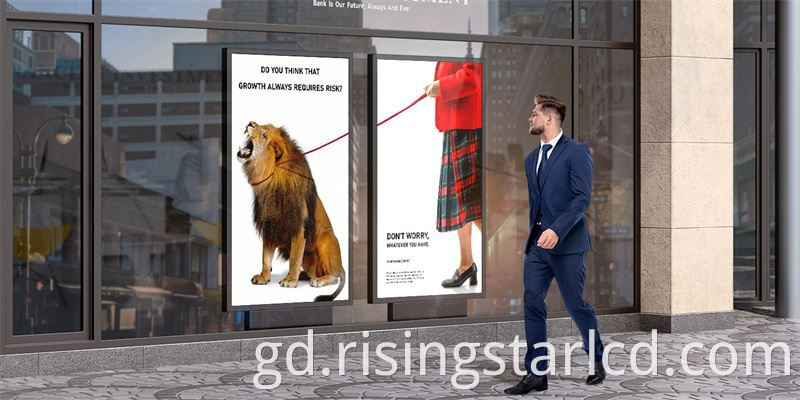 Taisbeanadh LCD uinneig